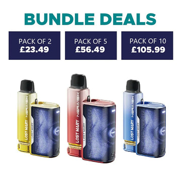 Lost Mary NERA 30K Fullview Prefilled Pod Kit | 30,000 Puffs & All Flavours - 11.99 Only